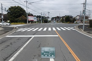 施工実績1: 横断歩道 施工後